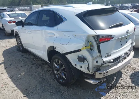 2016 Lexus Nx 200T F Sport z USA, uszkodzony, nr VIN JTJBARBZ5G2069171